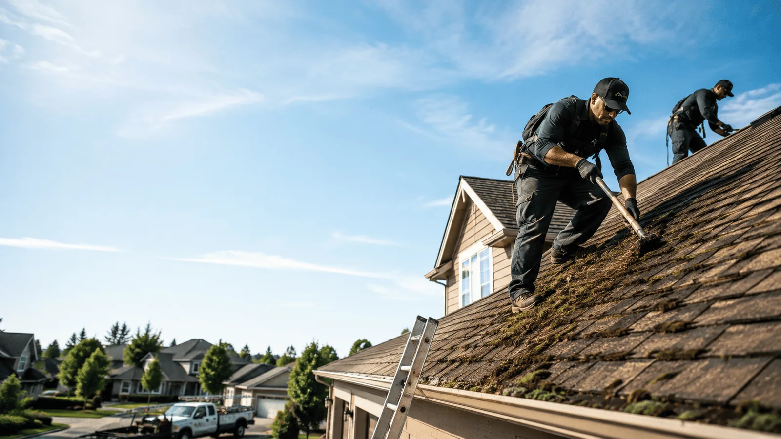 Roof Moss Removal in Georgetown, CA near me